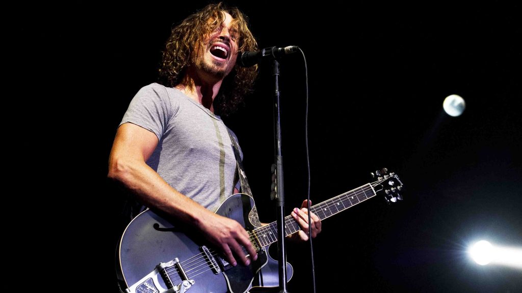 Mandatory Credit: Photo by Action Press/REX/Shutterstock (3024630n) Chris Cornell Soundgarden in concert, Amsterdam, Netherlands - 11 Sep 2013