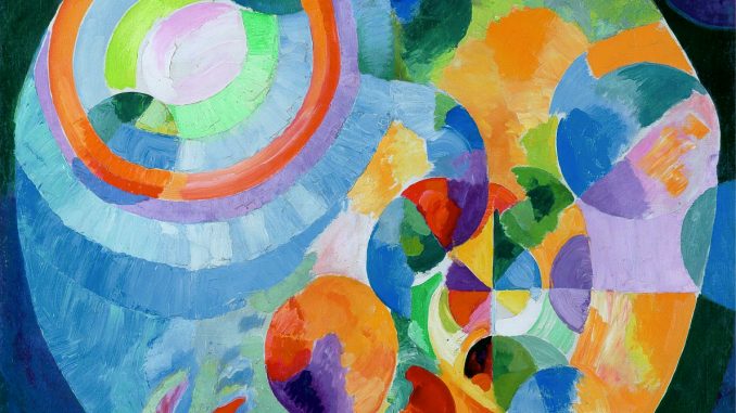 Robert_Delaunay_Güneş ve Ay_1912